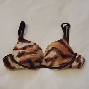 Victoria's Secret Animal Print Push Up Bra, 34A